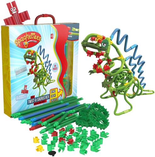 Spaghetteez Twist-a-Saurus Rex Construction Set