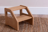 The Nestie Kids Step Stool - Solid Oak