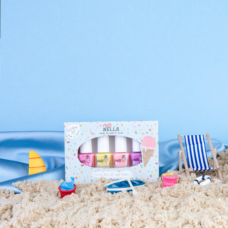Summer Collection 4-Pack Kids' Nail Polish Set
