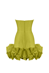 Swan Dress - Olivegreen