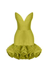 Swan Dress - Olivegreen
