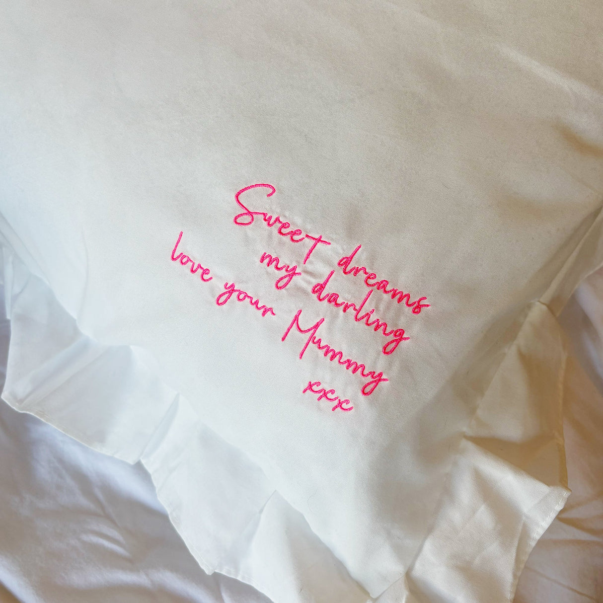 Message on a Pillow