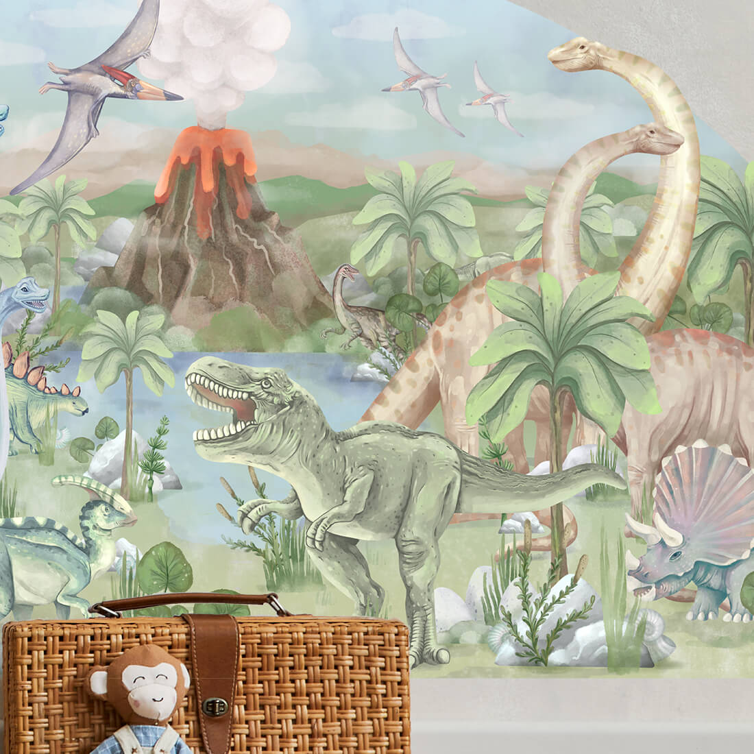 Wall Sticker | World of Dinosaurs