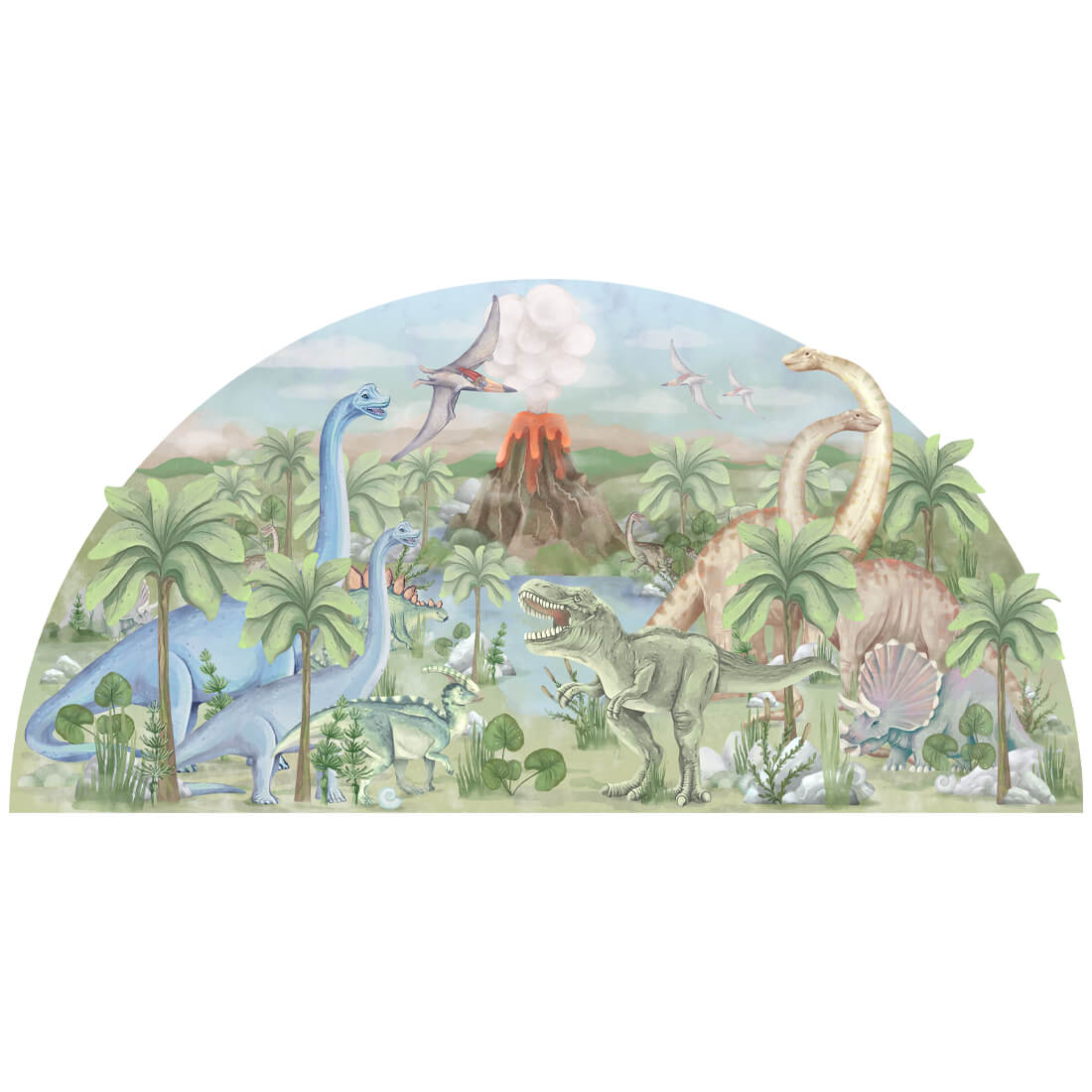 Wall Sticker | World of Dinosaurs