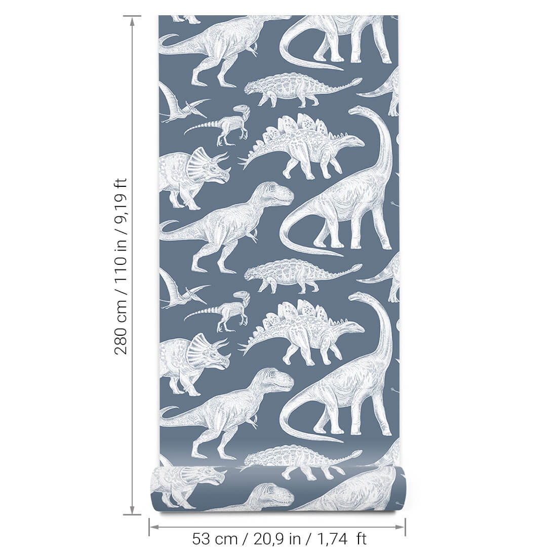 Wallpaper | Dinosaurs Blue