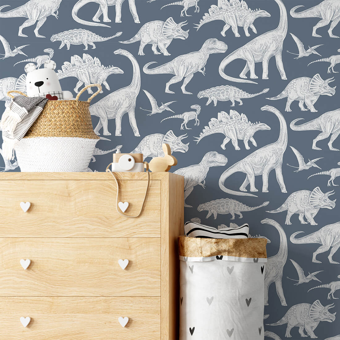Wallpaper | Dinosaurs Blue