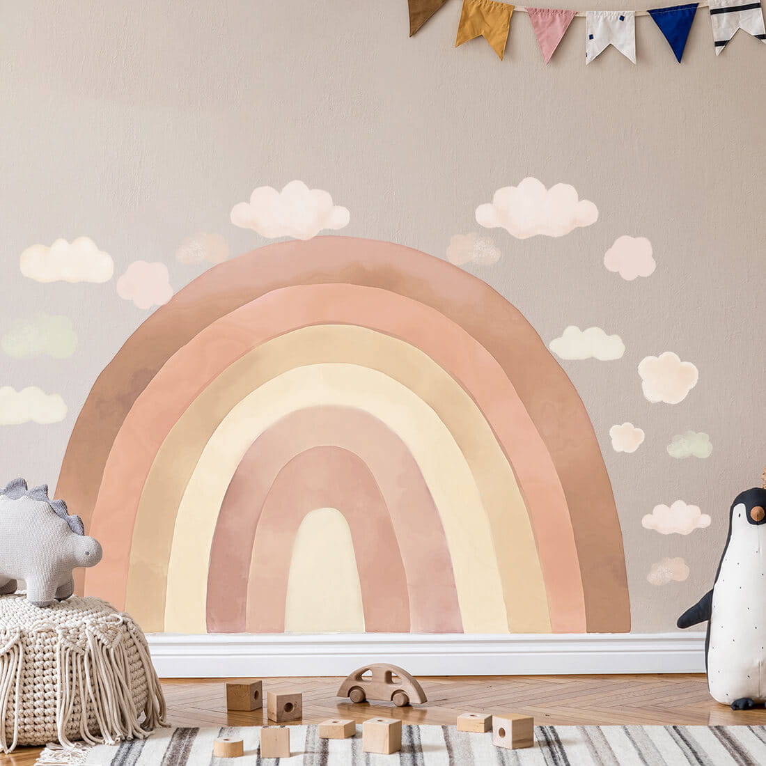 Wall Sticker | Rainbow Beige