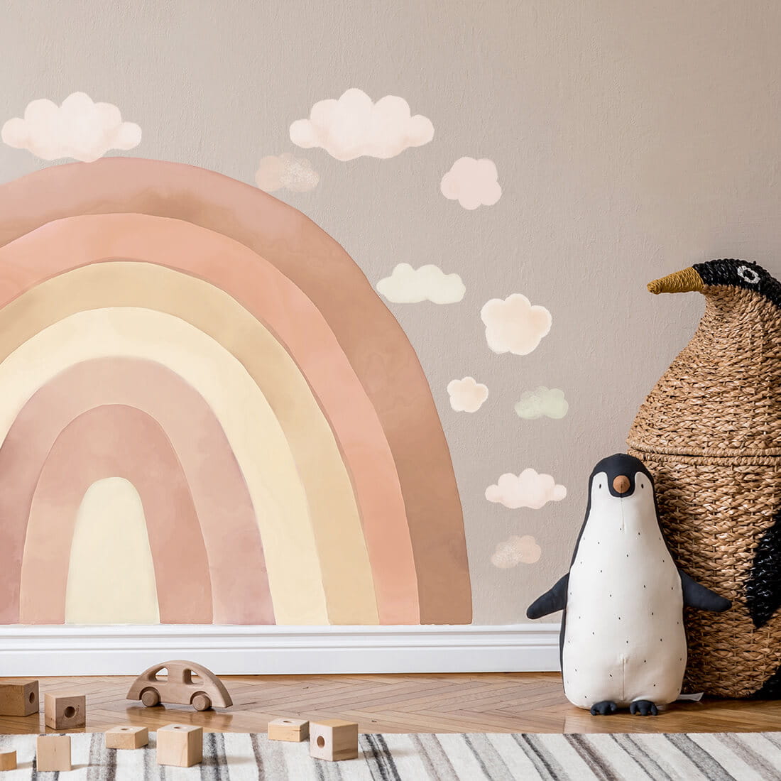 Wall Sticker | Rainbow Beige