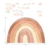 Wall Sticker | Rainbow Beige