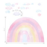 Wall Sticker | Rainbow Pink