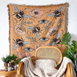 The Bumble Bee Tapestry / Throw