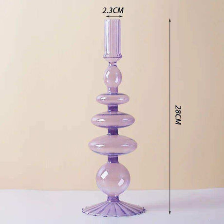 The Glass Candle Holder