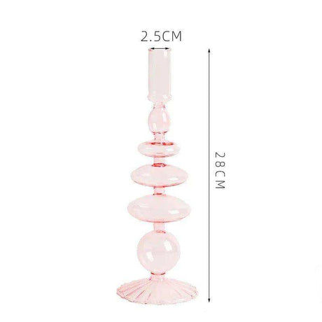The Glass Candle Holder