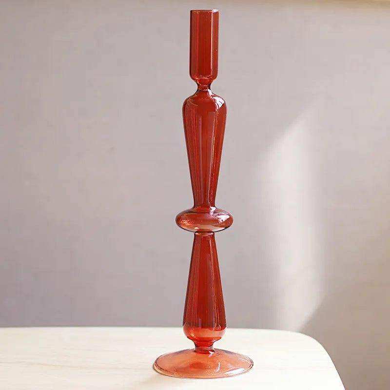 The Glass Candle Holder