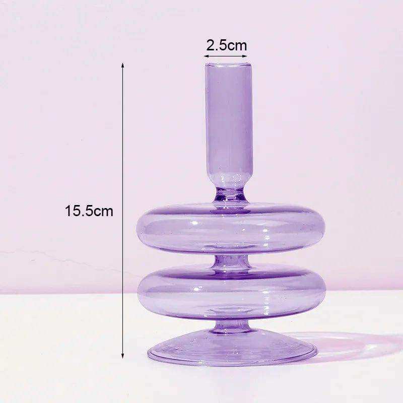 The Glass Candle Holder
