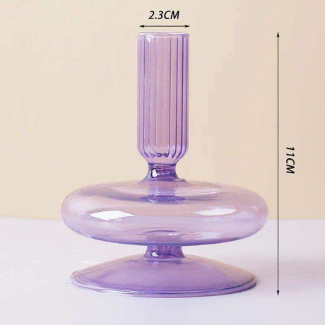 The Glass Candle Holder