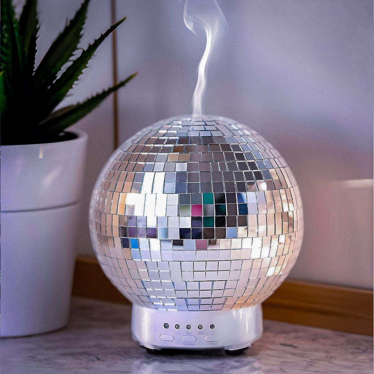 The Rotating Disco Ball Diffuser