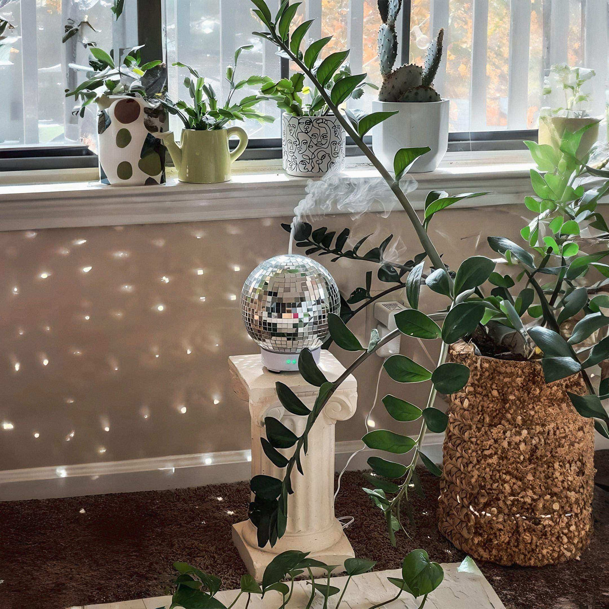 The Rotating Disco Ball Diffuser