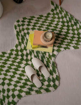 The Wavy Checkerboard Rug
