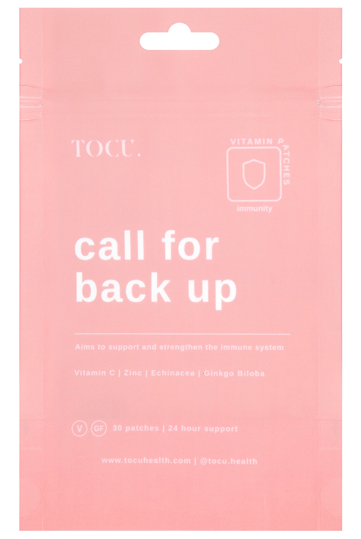 CALL FOR BACK UP IMMUNITY VITAMIN PATCHES
