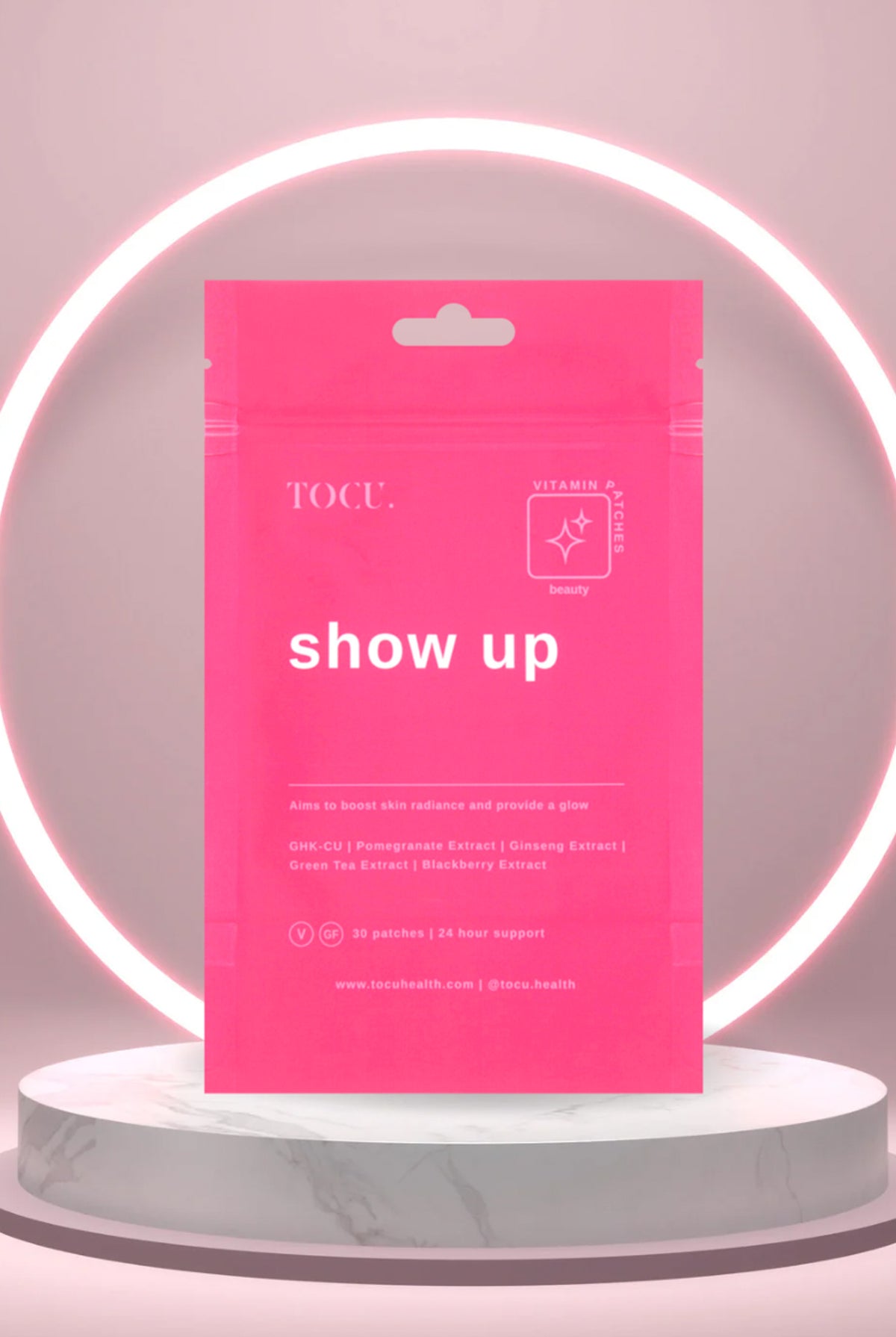tocu show up vitamin patches