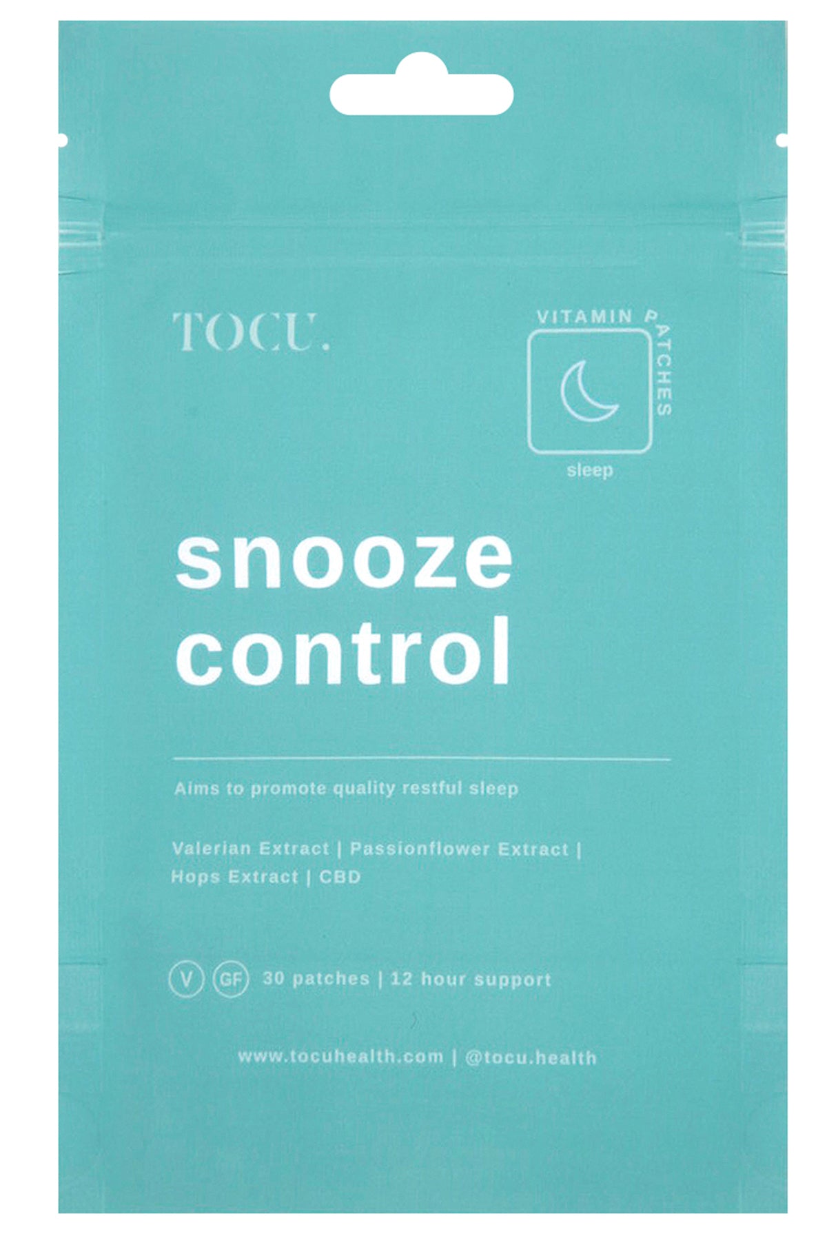 SNOOZE CONTROL SLEEP VITAMIN PATCHES