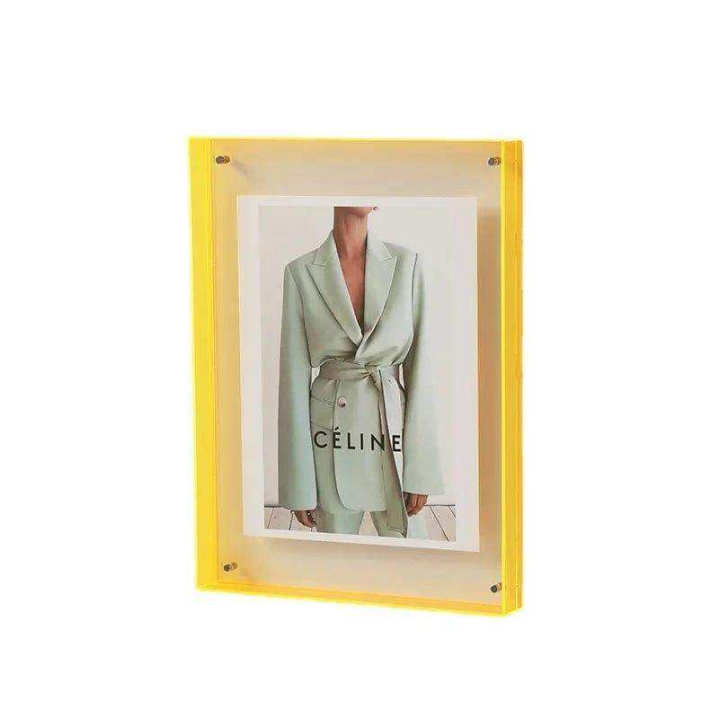 Transparent Acrylic Picture Frame