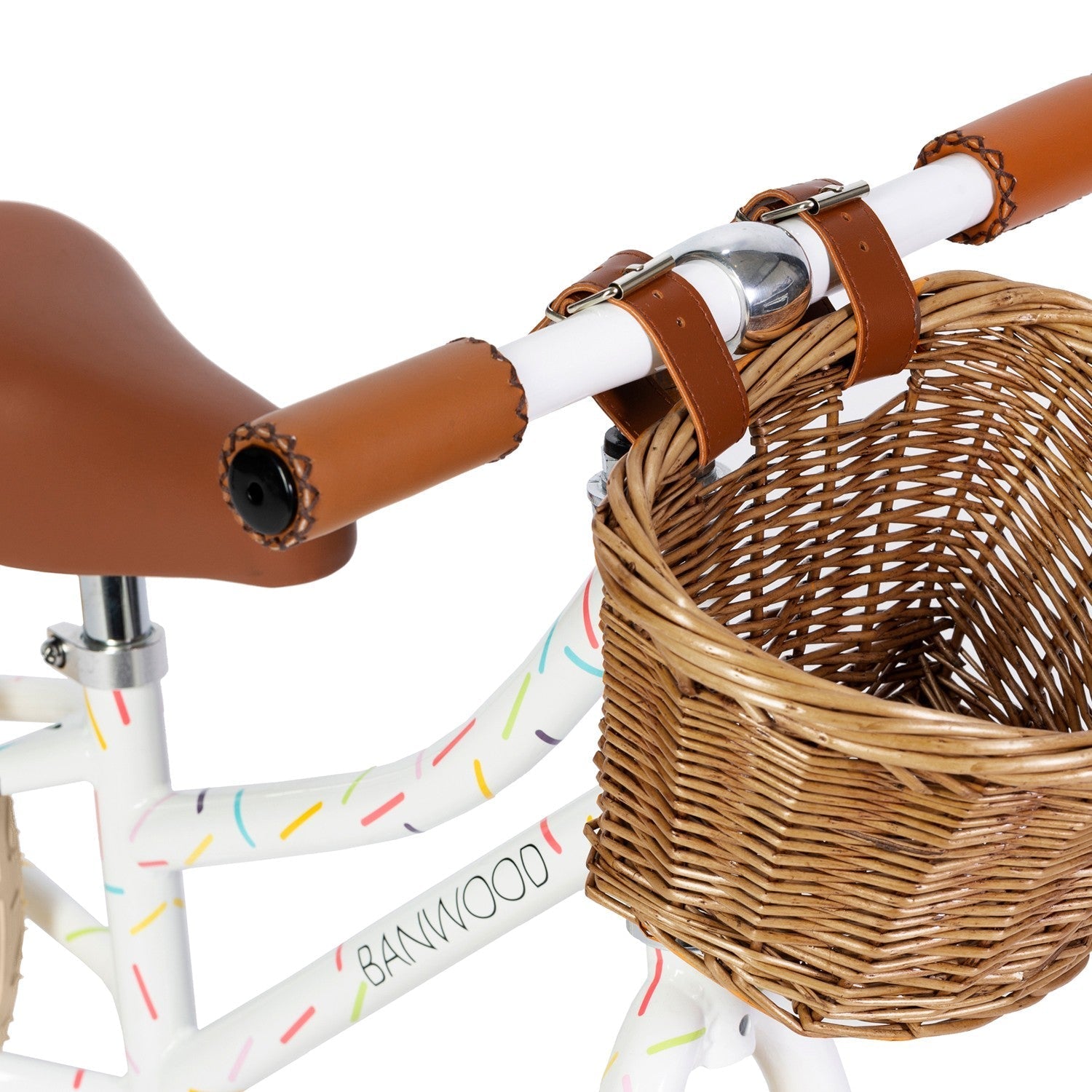 Balance Bike + Helmet  Marest - Allegra White