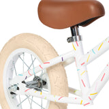 Balance Bike + Helmet  Marest - Allegra White