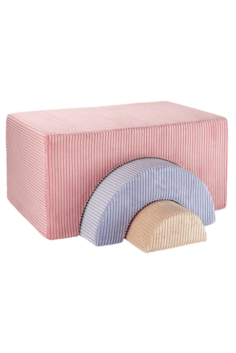 wigiwama Pink Mousse Rainbow Playset