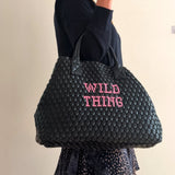 Wild Thing Vegan Woven Handbag