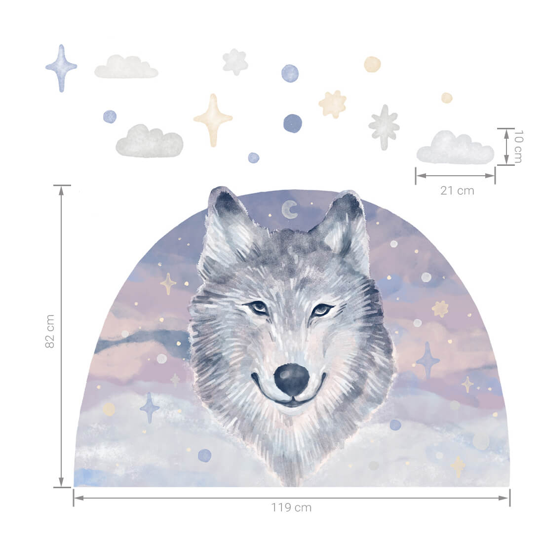 Wall Sticker | Wolf