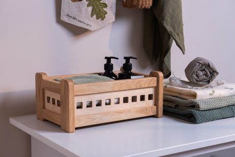 The Small Crate - Solid Oak