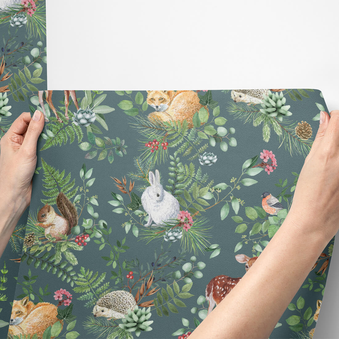 Wallpaper | Woodland Green