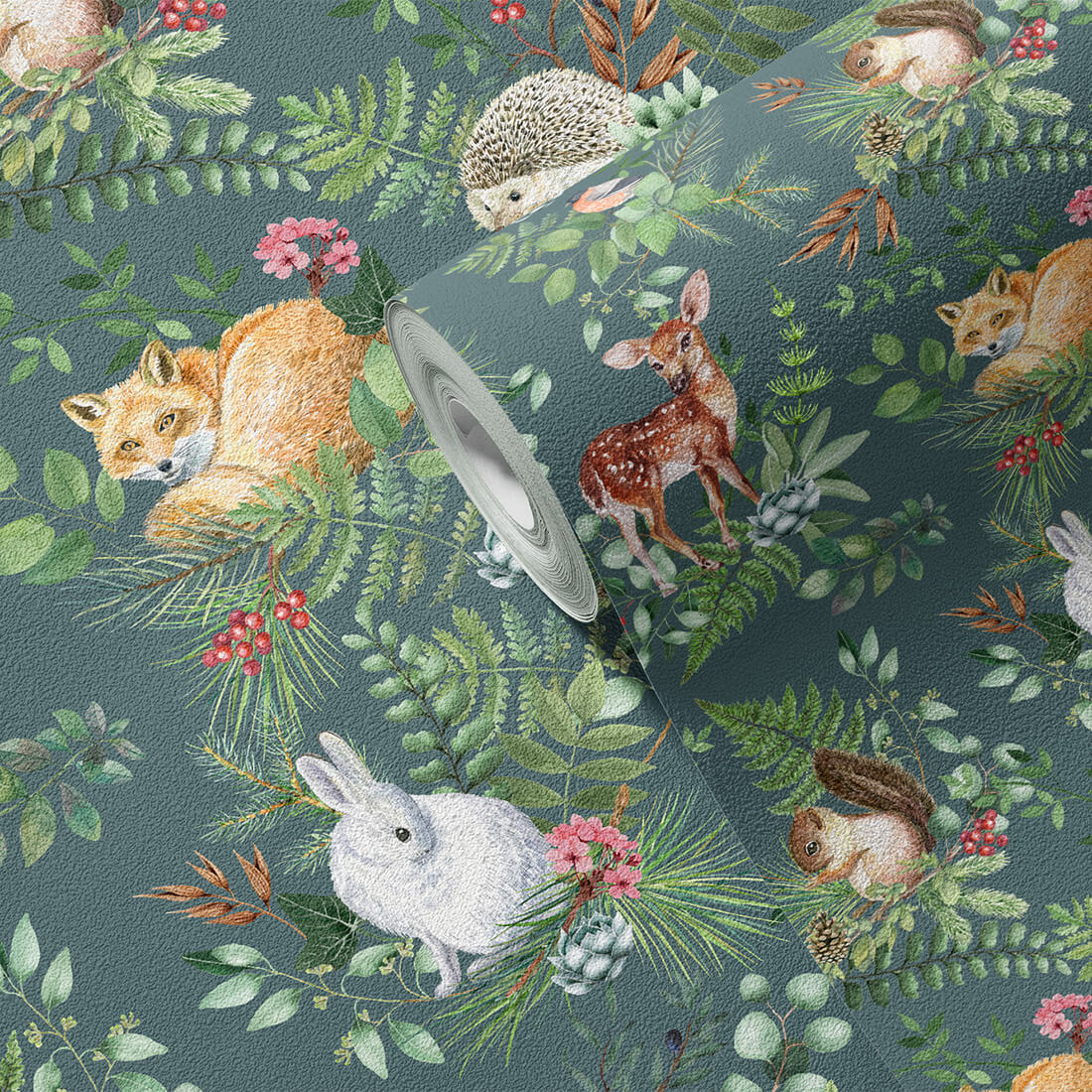 Wallpaper | Woodland Green