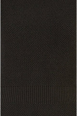 Yumi Black Roll Neck Knitted Dress With Fitted Waist