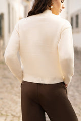 Yumi Brown Wide Leg Trousers