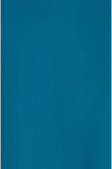 Yumi Teal Satin Midi Skirt