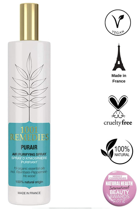 1001 Remedies Natural Air Purifying Room Freshener with Eucalyptus & Lavender - PurAir 