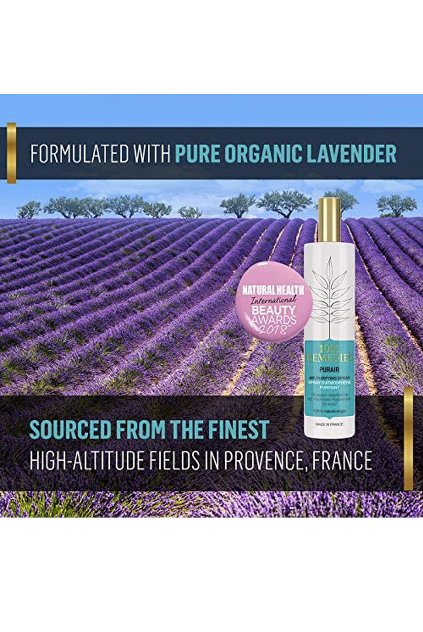 1001 Remedies Natural Air Purifying Room Freshener with Eucalyptus & Lavender - PurAir 