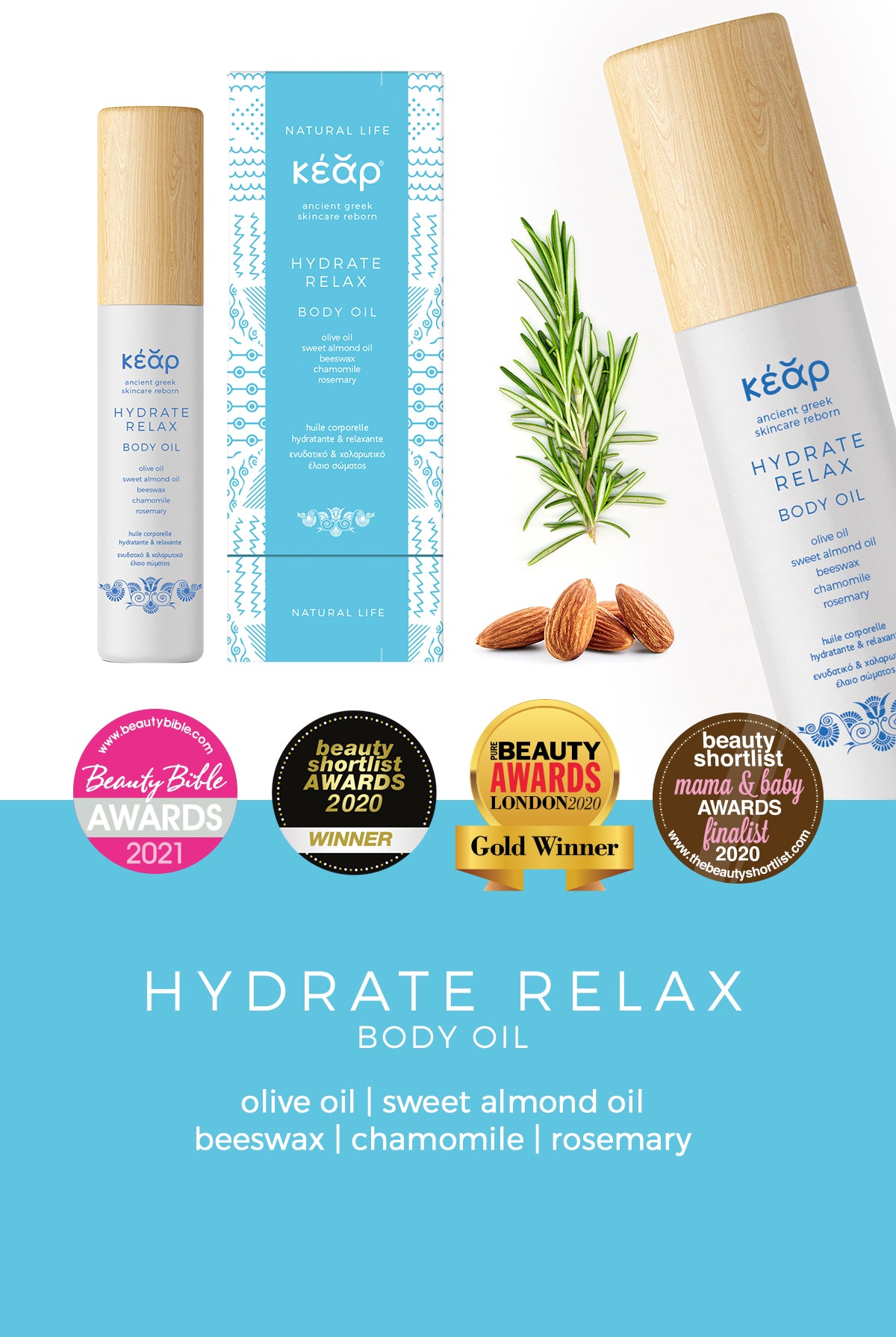 HYDRATE RELAX BODY OIL