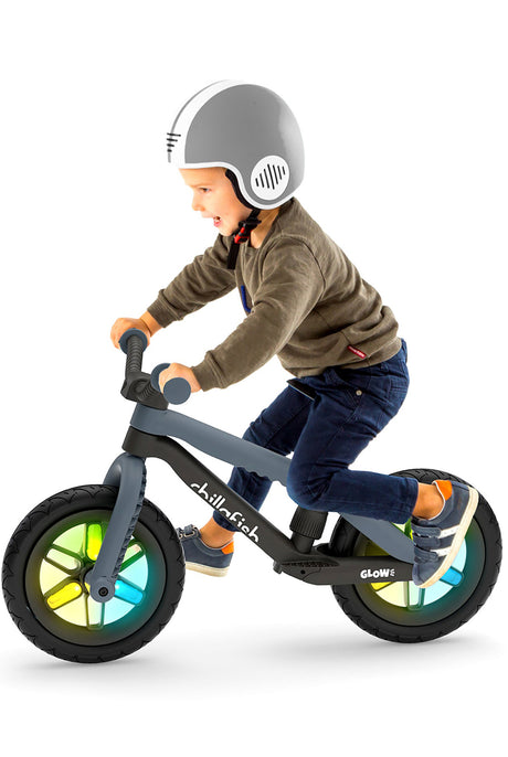 Chillafish BMXie GLOW balance bike with light-up 12" wheels