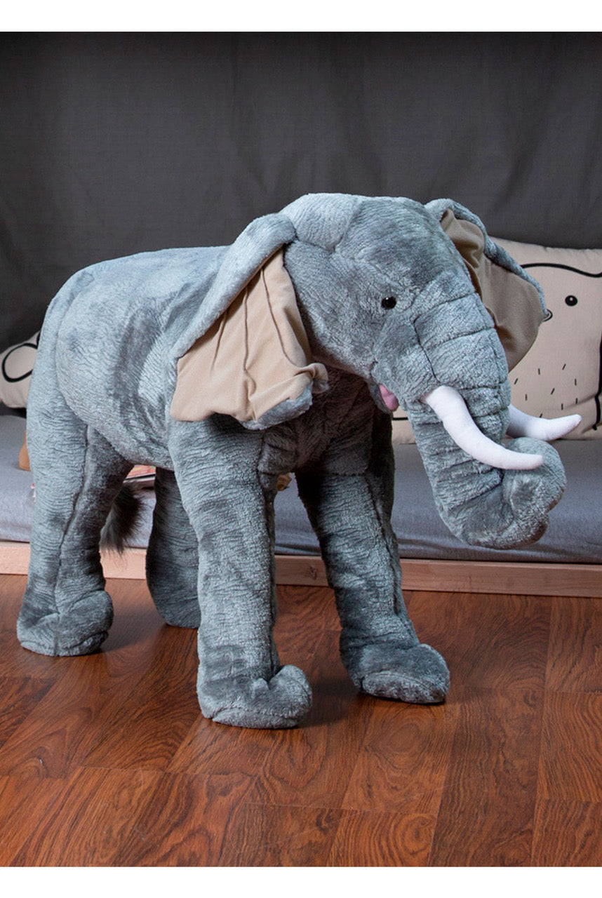 CuddleCo Standing Elephant Stuffed Animal 60cm
