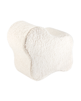 Cream White Cloud Pouffe