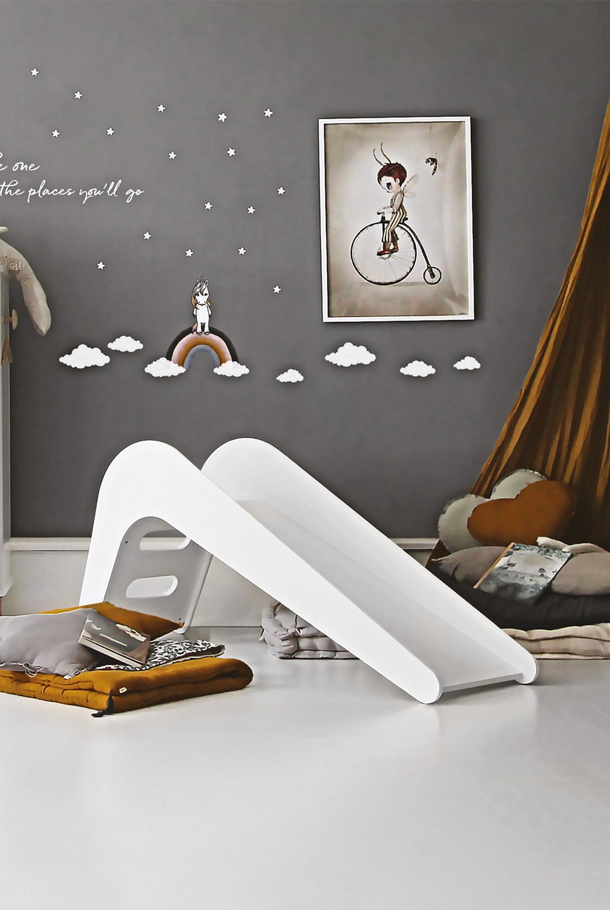 Jupiduu Slide "White Elephant" - Indoor