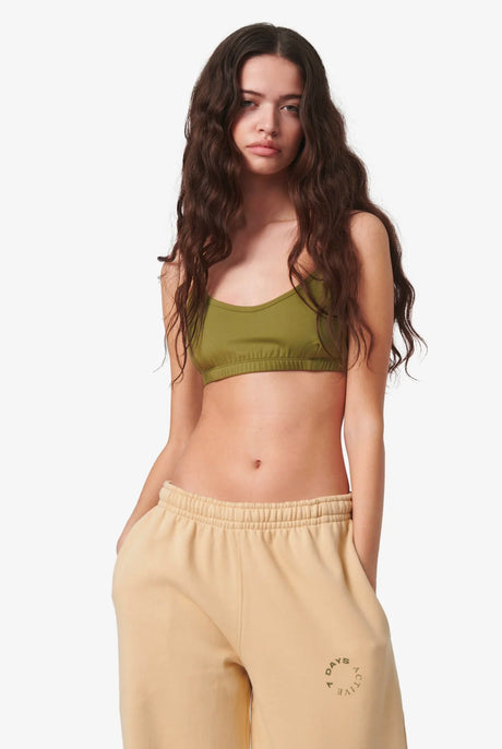 7 DAYS Light Yoga Bra Olive
