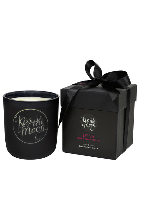 LOVE Aromatherapy Soy Candle - Rose & Frankincense by Kiss The Moon