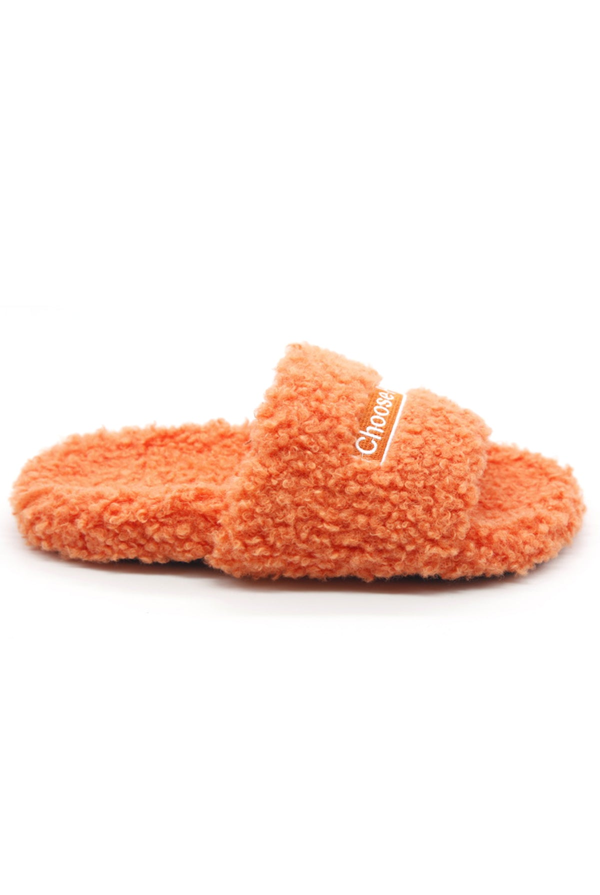 Oxygen Boutique Choose Peace Orange Slippers