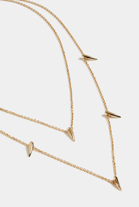 Stephanie Grace Jewellery Double Strand Spike Necklace