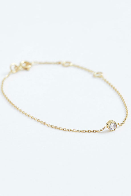 Stephanie Grace Jewellery Solitaire Diamond Bracelet